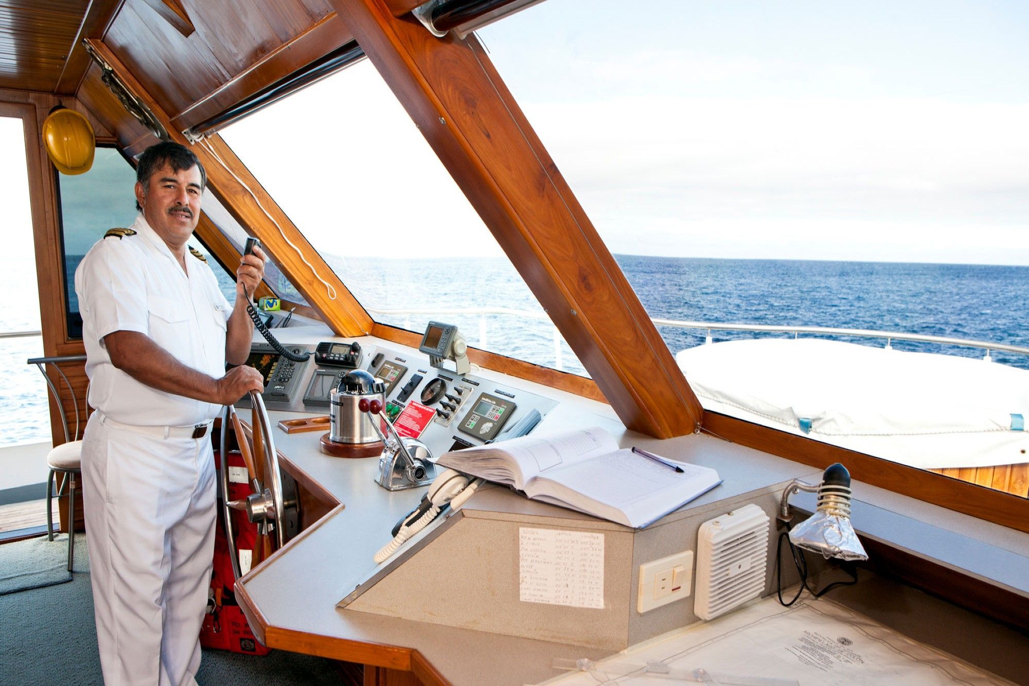 Galapagos Aggressor III — captains-helm.jpg